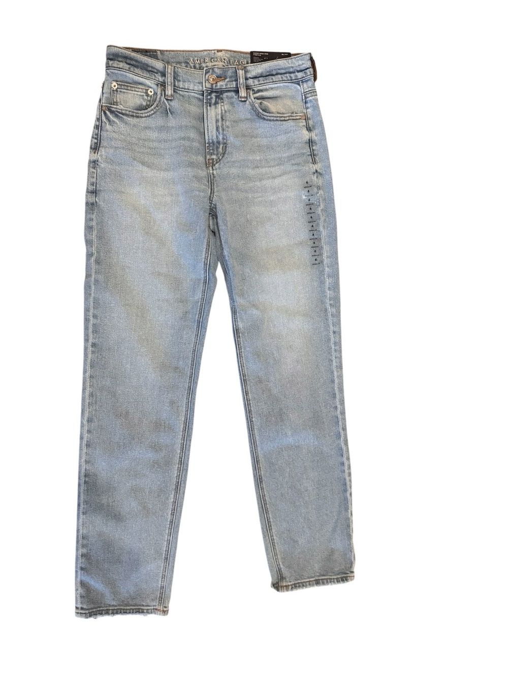 American Eagle Outfitters Straight Leg Jeans in Light Blue